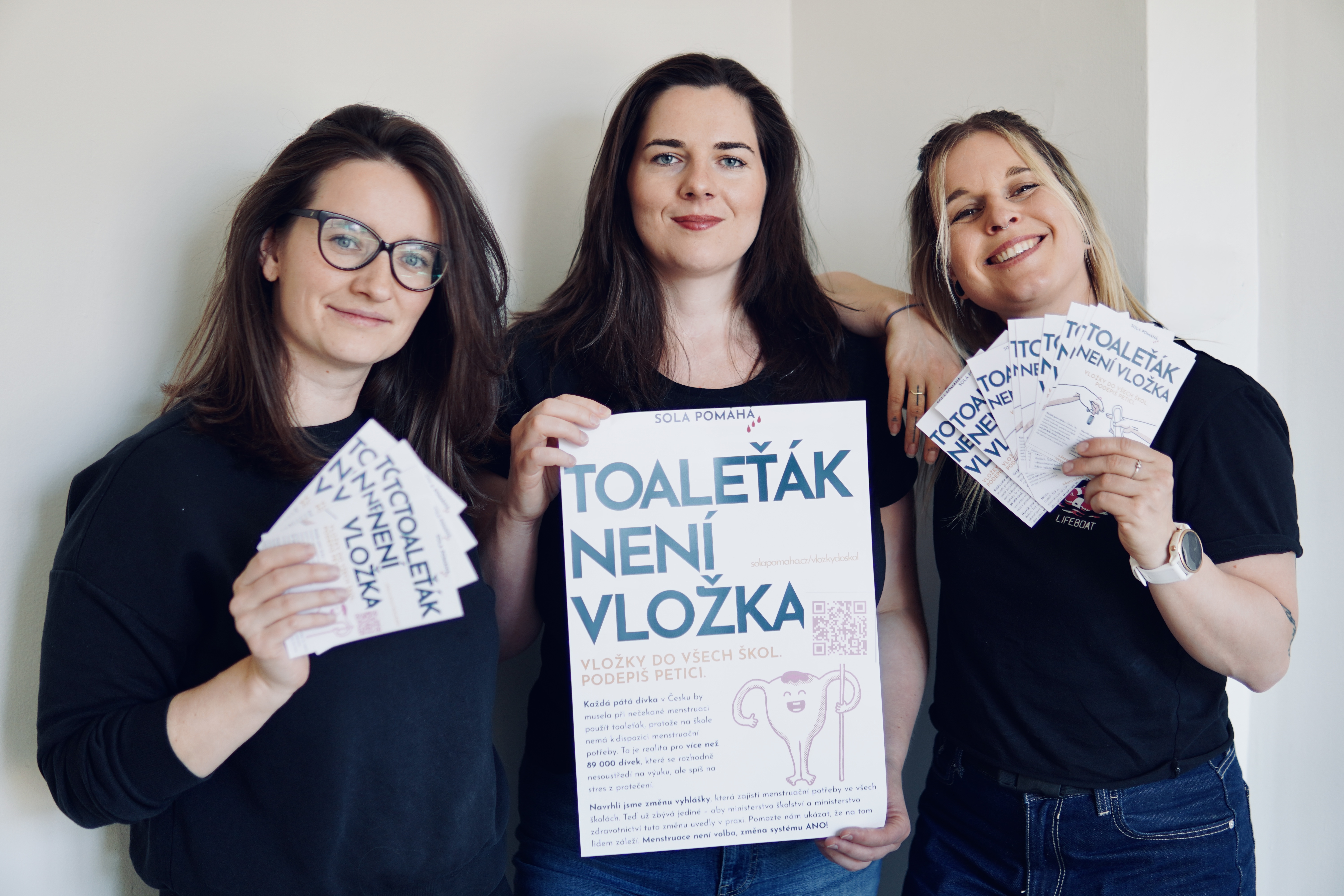 Kampaň Toaleťák není vložka by Valerie Tkadlčík
